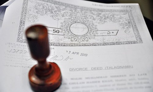 divorce in pakistan