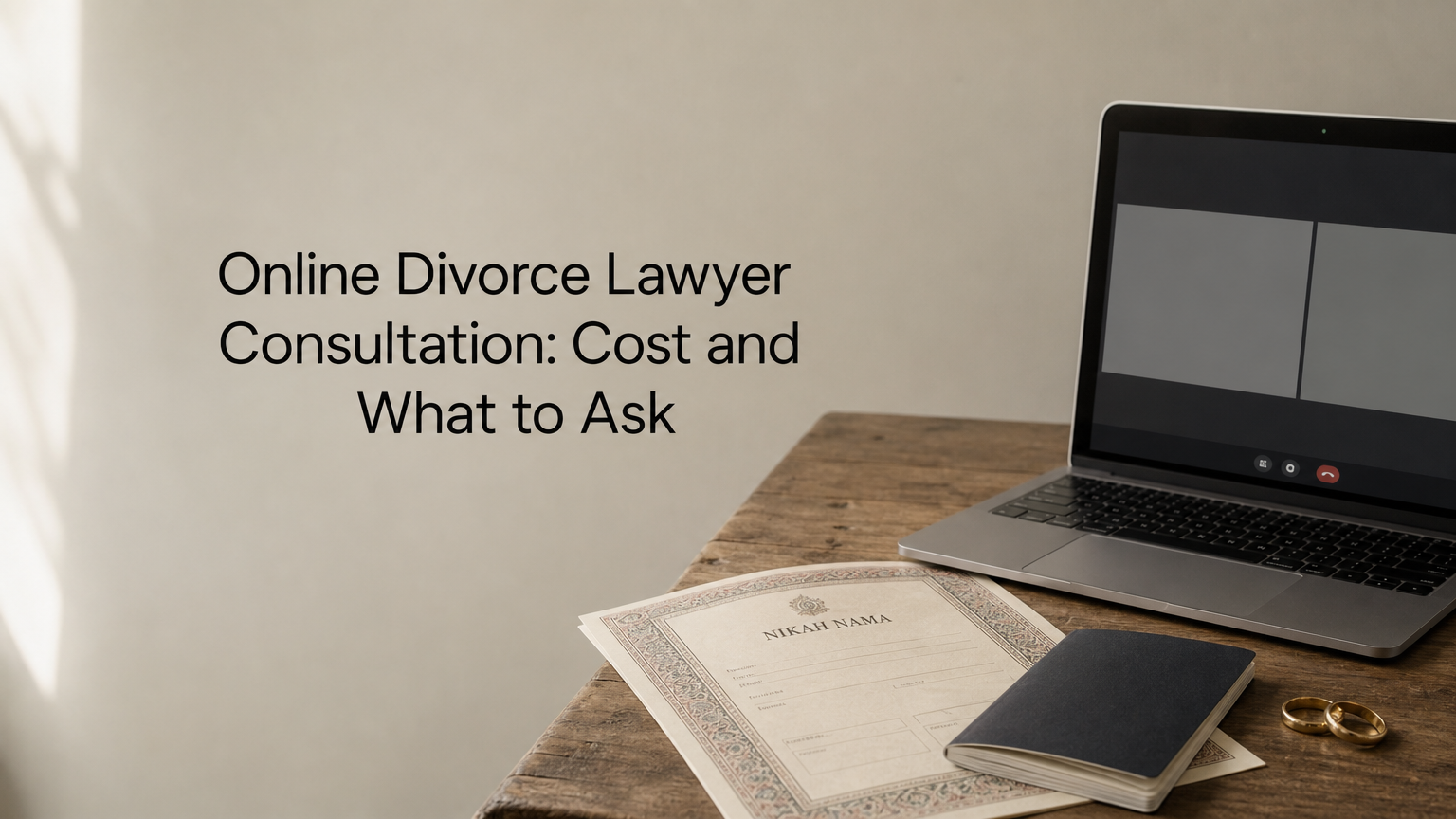 Online Divorce Lawyer Consultation: Cost and What to Ask