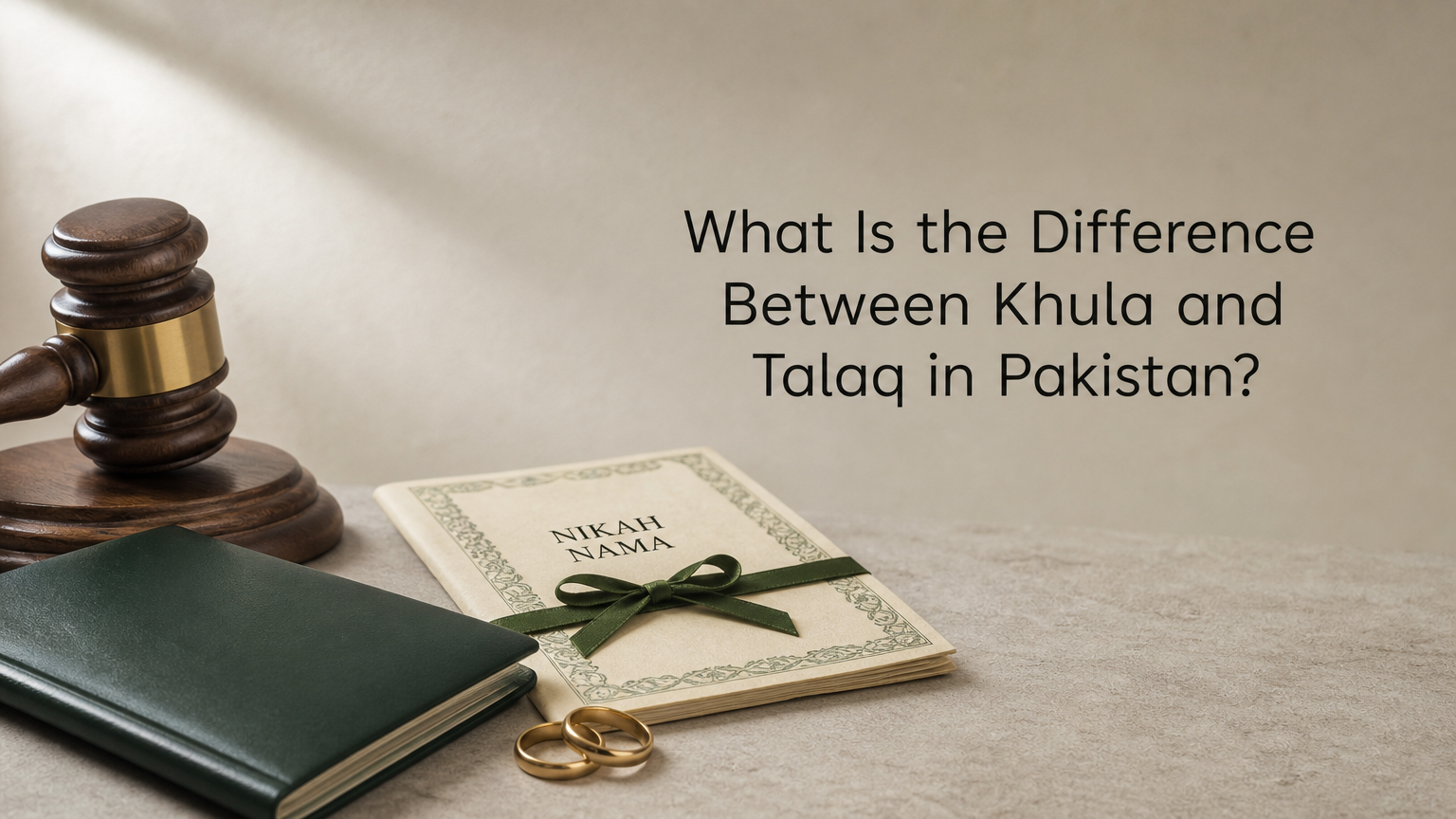 What Is the Difference Between Khula and Talaq in Pakistan?